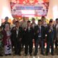 Bupati Pasbar Hamsuardi saat pelantikan Bamus Nagari Sariak, Kecamatan Luhak Nan Duo Periode 2023-2029 di Kantor KAN Koto Baru. (Diskominfo Pasbar)