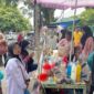 Pawai yang digelar Pemko Padang Panjang membuat pedagang ketiban berkah. (Diskominfo Padang Panjang)
