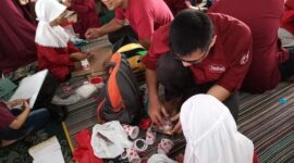 Suasana Leadership Day yang digelar oleh TK ABC Leadership Pre School. (Diskominfo Padang Panjang)