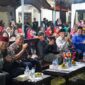 Wali Kota Padang Hendri Septa menghadiri malam puncak peringatan HUT ke-78 RI di Balai Warga RW 05 Komplek Singgalang, Kelurahan Batang Kabung Ganting. (Prokopim Padang)