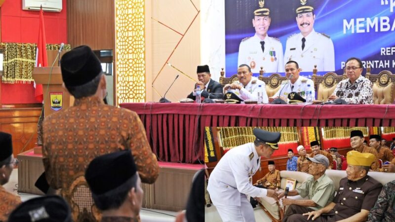 Pertemuan silaturahmi Pemko Pariaman dengan para veteran, Kamis (17/8/2023). (Diskominfo Pariaman)