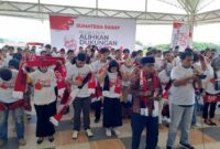Deklarasi pengalihan dukungan Pejuang Prabowo Subianto 2019 Sumbar kepada Ganjar Pranowo 2024.