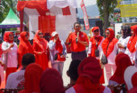 Wali Kota Padang Hendri Septa menghadiri acara Ikaspendel. (Prokopim Padang)