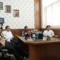 Audiensi Ketua APTISI Wilayah X-A Sumbar, Dr. Hendri Nofrianto bersama pengurus APTISI Wilayah X-A Sumbar. (Humas ITP/Umar Hanafi Khalid)