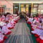 Suasana Gebyar Merah Putih di TKN Pembina Padang Panjang. (Diskominfo Padang Panjang)
