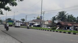Kualitas udara di Kota Padang kembali tidak sehat. Berdasarkan AQMS, ISPU berada di kategori sedang dengan nilai 78.