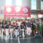 Sekda Padang, Andree Algamar membuka turnamen futsal Barkat Cup 2023 di G Sport Center, Minggu (24/9/2023). (Prokopim Padang)