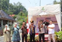 Pencanangan Kelurahan Sigando, Kecamatan Padang Panjang Timur (PPT) sebagai Kampung Pengawasan Partisipatif Pemilu 2024. (Kominfo Padang Panjang)