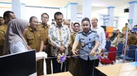 Peresmian layanan AHU di MPP Kota Pariaman. (Kominfo Pariaman)