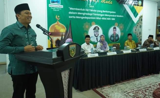 Pembukaan kegiatan Daurah Dai Muda Padang Panjang.(Diskominfo Padang Panjang)