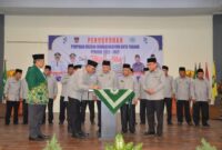 Pengukuhan Pimpinan Daerah Muhammadyah Kota Padang periode 2022-2027. (Prokopim Padang)
