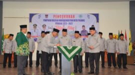 Pengukuhan Pimpinan Daerah Muhammadyah Kota Padang periode 2022-2027. (Prokopim Padang)
