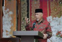 Gubernur Sumatera Barat Mahyeldi Ansharullah. (adpsb)