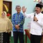 Wakil Wali Kota Padang Panjang, Asrul membuka wirid bulanan BKMT di Masjid Nurul Amri, Minggu (10/9/2023).