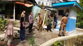 Sebanyak 23 warga Kelurahan Tanah Pak Lambik, Kecamatan Padang Panjang Timur menerima program Sanimas. (Kominfo Padang Panjang)