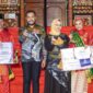 Wako Padang Panjang Fadly Amran didampingi Ketua TP PKK dr. Dian Puspita, Sp.JP bersama Uda Uni Padang Panjang 2023. (Kominfo Padang Panjang)