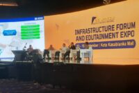 Business Forum Talkshow dalam rangkaian acara Sewindu Proyek Strategis Nasional di Jakarta, Rabu (13/9/2023). (InfoPublik)