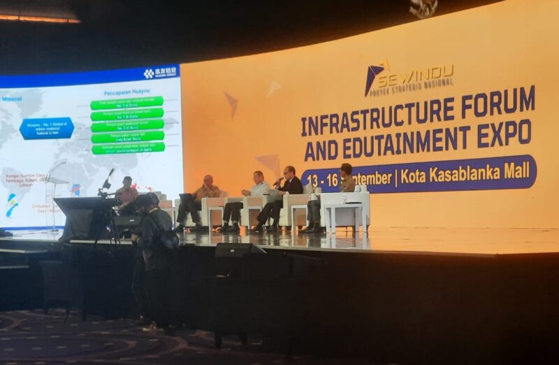 Business Forum Talkshow dalam rangkaian acara Sewindu Proyek Strategis Nasional di Jakarta, Rabu (13/9/2023). (InfoPublik)