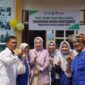 Tim PKM Unbrah meresmikan Pojok Yodiwa di Kantor Lurah Ganting, Kecamatan Padang Panjang Timur, Rabu (27/9/2023). (Kominfo Padang Panjang)