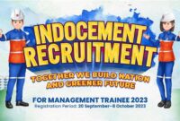PT Indocement Tunggal Prakarsa Tbk Buka Program Management Trainee 2023. (indocement.co.id)