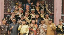Bupati Solsel Khairunas berharap KAN Sungai Kunyik bisa menjadi yang terbaik di Sumbar. (Humas Pemkab Solsel)