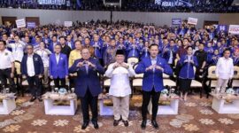Partai Demokrat resmi dukung Prabowo Capres 2024. (IG Partai Demokrat)