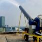 Kantor Pusat PLN menggunakan Mist Generator buatan BRIN untuk menekan polusi udara di Jakarta.