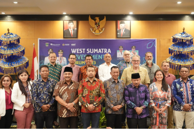 Pemprov Sumbar menggelar West Sumatra Investment Forum (WSIF) 2023 di Denpasar, Bali, Senin (11/9/2023). (Diskominfotik Sumbar)