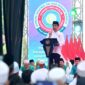 Presiden Jokowi membuka Jambore Nasional Dai Desa Madani Parmusi, Selasa (26/9/2023), di TNGGP, Jabar. (Foto: BPMI Setpres)