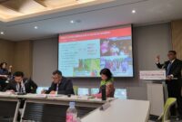 Wako Padang Hendri Septa menjadi narasumber di Acara Local Government Assembly of APUF-8 di Kota Suwon, Provinsi Gyeonggi-do, Korsel. (Prokopim Padang)
