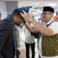 Sekdako Padang Andree Algamar menyambut Wali Kota Gondar City, Bayuh Abuhay Kibret di BIM, Rabu (25/10/2023). (Diskominfo Padang) 