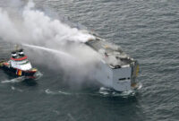 Bencana kapal kargo paling mengerikan di dunia. (Kustwacht Nederland/Coast Guard Netherlands via AP)