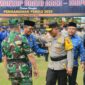 Wako Hendri Septa menghadiri Apel Gelar Pasukan Operasi Mantap Brata 2023-2024 di Lapangan Satbrimobda Polda Sumbar, Selasa (17/10/2023). (Prokopim Padang)