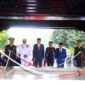 Presiden Jokowi dan Wapres Ma’ruf Amin meninjau sumur Lubang Buaya usai memimpin Upacara Peringatan Hari Kesaktian Pancasila, Minggu (1/10/2023), di Jakarta Timur. (BPMI Setpres)