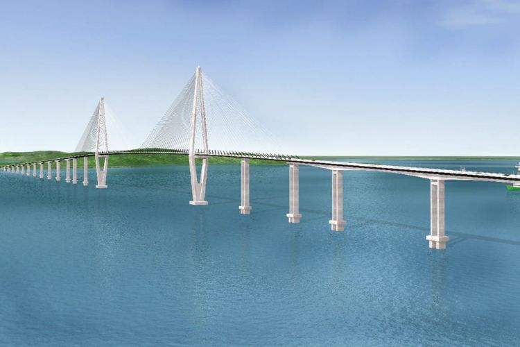 Jembatan Batam-Bintan. (Dok Kementerian PUPR)