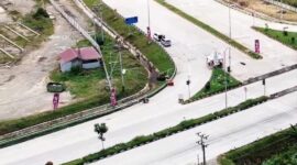 Keren…! Pakai Teknologi Tahan Gempa, Tol Bangkinang-Pangkalan Segera Tuntas. (Instagram @hutamakarya) 