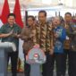 Presiden Jokowi meresmikan KCJB Whoosh di Stasiun KCJB Halim, Jakarta, Senin (2/10/2023). (Humas Setkab/Rahmat)
