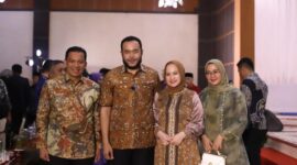 Malam perpisahan Fadly-Asrul, di Aula Mifan Waterpark, Minggu (8/10/2023) malam. (Kominfo Padang Panjang)
