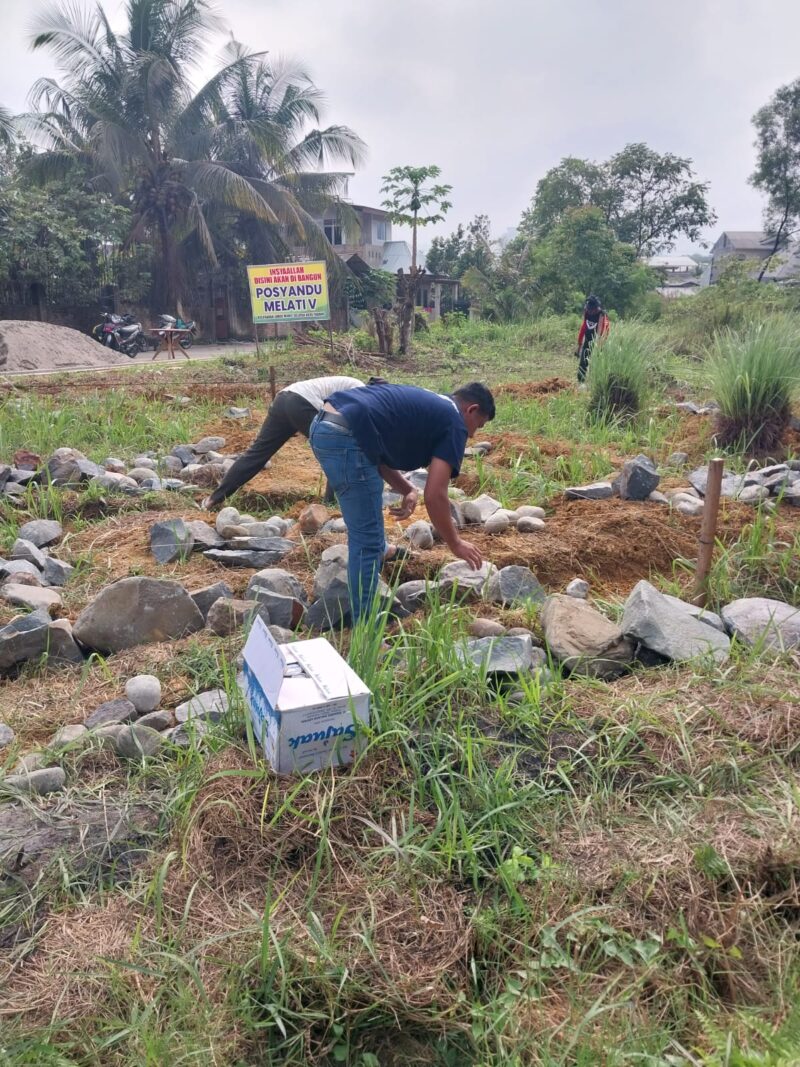 Pembangunan Posyandu Melati V di RW 1, Kelurahan Limau Manis Selatan, Kecamatan Pauh, Kota Padang. 