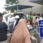 Kondisi di luar gedung Rumah Sakit Semen Padang Hospital. (WAG)