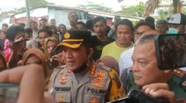Kapolresta Padang Kombes Pol Ferry Harahap memberikan keterangan pers di SPH Padang, Selasa (30/1/2024). (Ist)