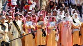 Semarak perayaan Khatam Al Quran TPQ Nurul Huda, Kelurahan Ganting, Kecamatan Padang Panjang Timur (PPT), Minggu (4/2/2024). (Diskominfo Padang Panjang)