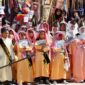 Semarak perayaan Khatam Al Quran TPQ Nurul Huda, Kelurahan Ganting, Kecamatan Padang Panjang Timur (PPT), Minggu (4/2/2024). (Diskominfo Padang Panjang)
