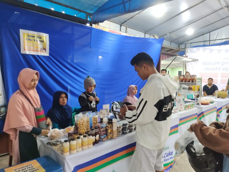 BRI Buka Pasar Ramadhan di Depan Koramil