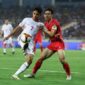 Aksi Marselino Ferdinan di laga Timnas Indonesia vs Vietnam pada laga keempat Grup F Putaran Kedua Kualifikasi Piala Dunia 2026 Zona Asia di Stadion My Dinh, Hanoi, pada Selasa (26/3/2024). (Foto: PSSI)