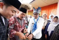 Bupati Tanah Datar Eka Putra  membuka acara Labuah Babudayo, Jumat (12/4/2024). (Foto: Prokopim Tanah Datar)