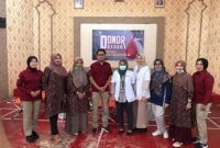 Rutan Kelas IIB Padang Panjang menggelar kegiatan donor darah dalam rangka HBP ke-60, Kamis (18/4/2024). (Foto: Diskominfo Padang Panjang)