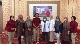 Rutan Kelas IIB Padang Panjang menggelar kegiatan donor darah dalam rangka HBP ke-60, Kamis (18/4/2024). (Foto: Diskominfo Padang Panjang)