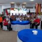 Sekda Kota Padang Andree Algamar dan jajaran usai peluncuran HKBN 2024 di Rumah Dinas Wali Kota Padang, Rabu (3/4/2024).
