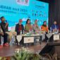 Suasana sarasehan HKBN 2024 di Gedung Youth Center, Jumat (26/4/2024). (Foto: Diskominfo Padang)